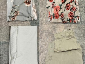 Newborn Bundle - Backdrops and Wraps White Textured Newborn Fabric Backdrop